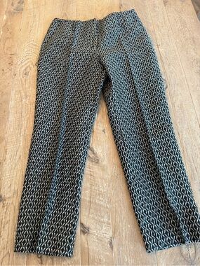 Dorothee Schumacher Women’s Patterned Black & White Dress Pants M - 6